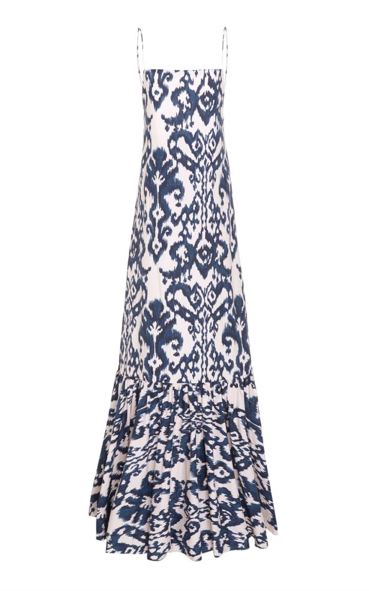 Andres Otalora Valverde Backless Maxi Dress