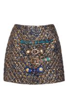 Dolce & Gabbana Metallic Mini Skirt