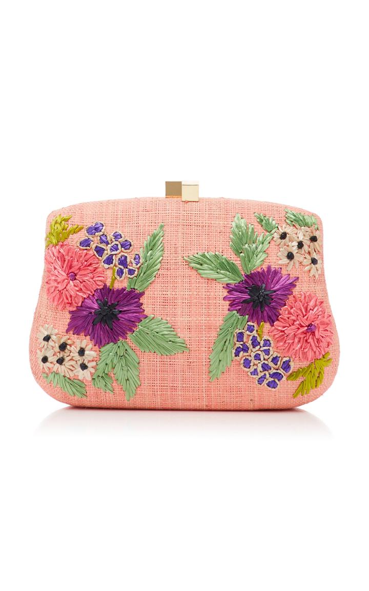 Serpui Blair Flowers Clutch