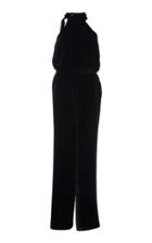 Marei 1998 Clintonian Silk Velvet Jumpsuit
