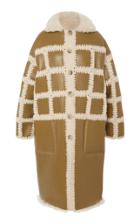 Ulla Johnson Ellaria Reversible Oversized Shearling Coat Size: P/s