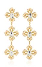Mallarino Alice 24k Gold Vermeil And Crystal Earrings