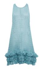 Moda Operandi Missoni Ruffle-trimmed Open-knit Dress Size: 38
