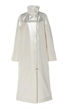 Moda Operandi Akris Heidi Cotton-silk Blend Long Coat Size: 2