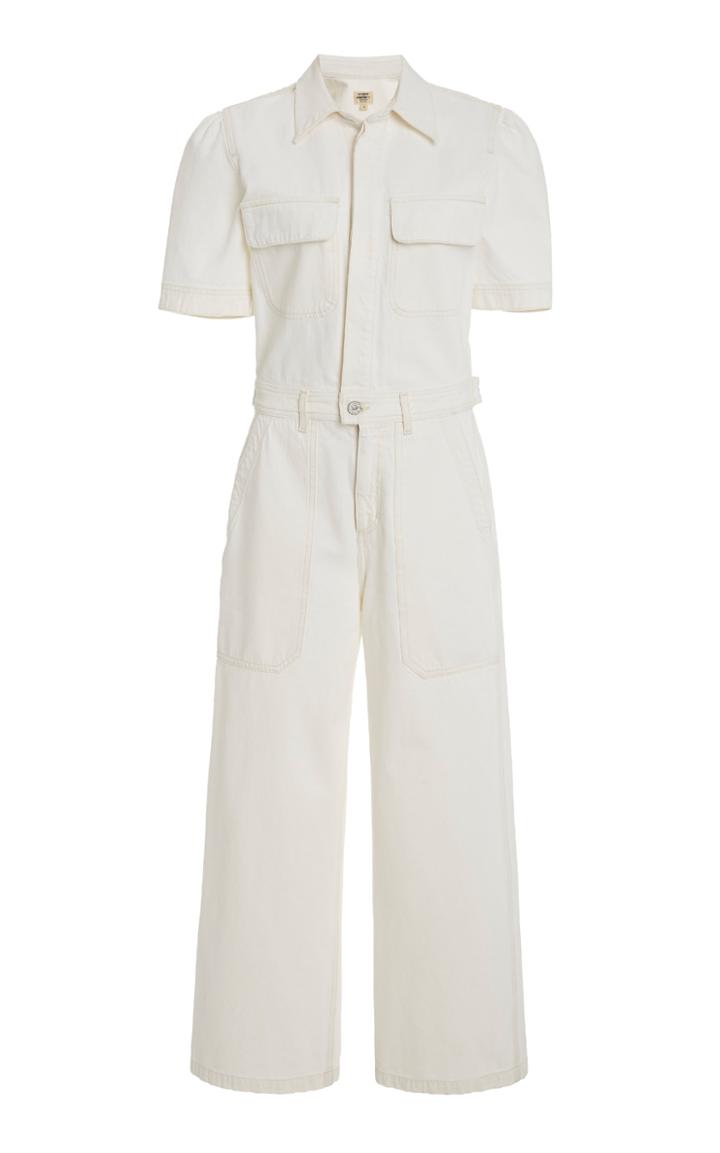 Citizens Of Humanity Miki Cropped Wide-leg Jumpsuit