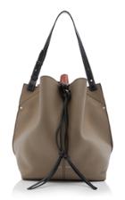 Moda Operandi Proenza Schouler Large Smooth Leather Bucket Bag