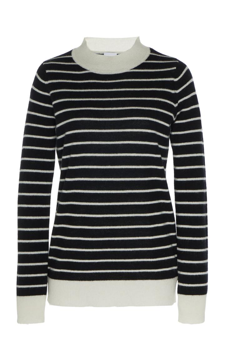 Madeleine Thompson Charon Striped Cashmere Top