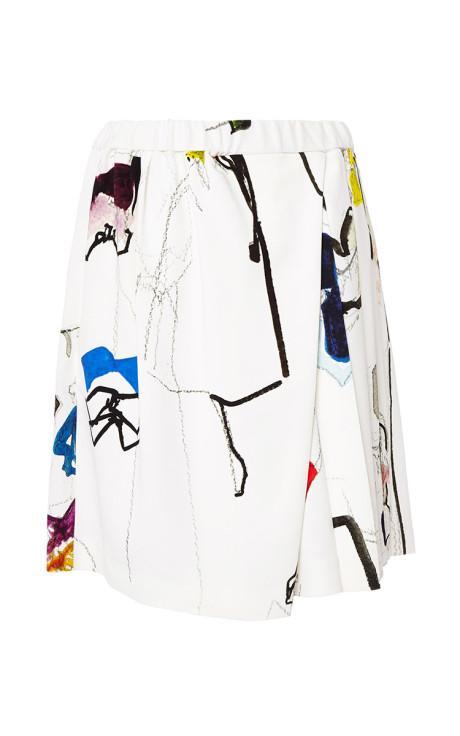 No. 21  Printed Speranza Skirt White Multi