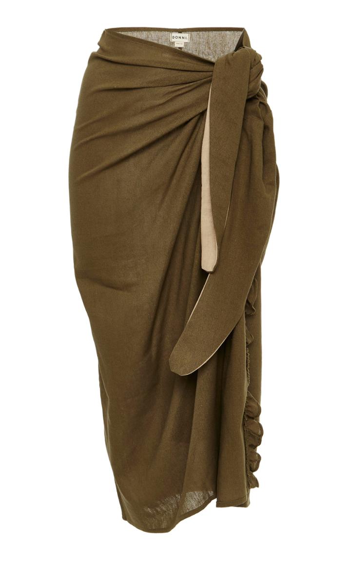 Donni. Tootsie Tie Skirt