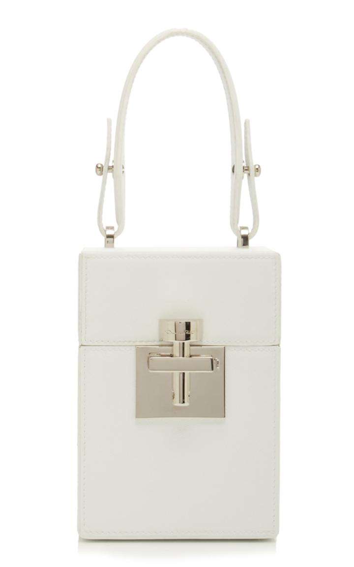Oscar De La Renta Alibi Box Top Handle