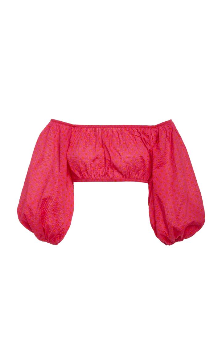 Alexis Mable Puffed Sleeve Cotton Top