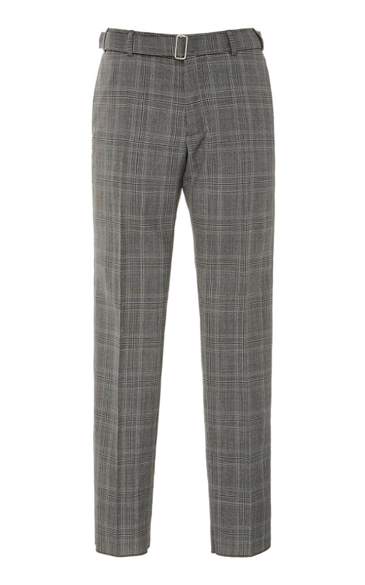 Officine Gnrale Paul Plaid Wool Pants
