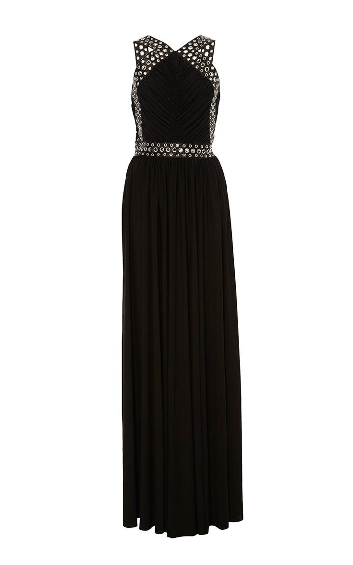 Alexander Wang Grommeted Ruched Gown