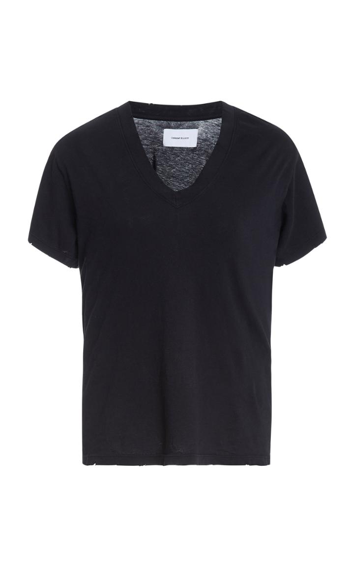 Current/elliott The Perfect V Cotton T-shirt