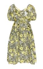 Cecilie Bahnsen Ammi Floral-patterned Silk-blend Dress