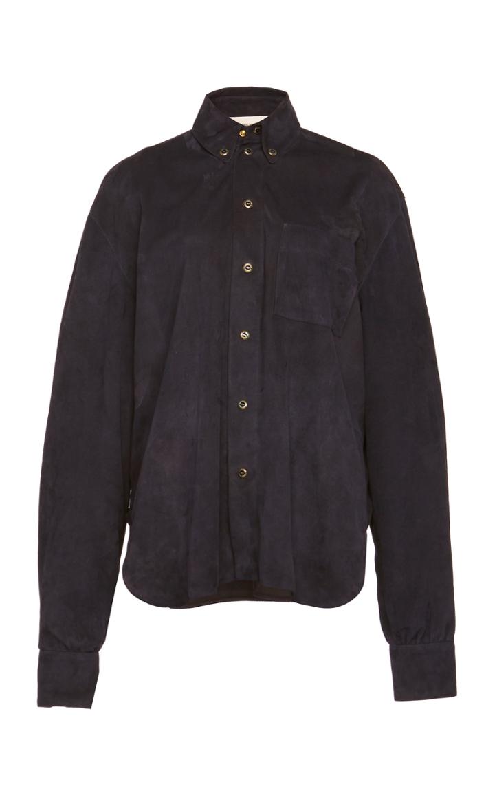 Alexandre Vauthier Suede Shirt