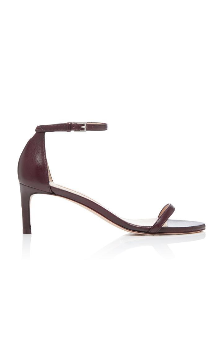 Stuart Weitzman Nudist Traditional Leather Sandal