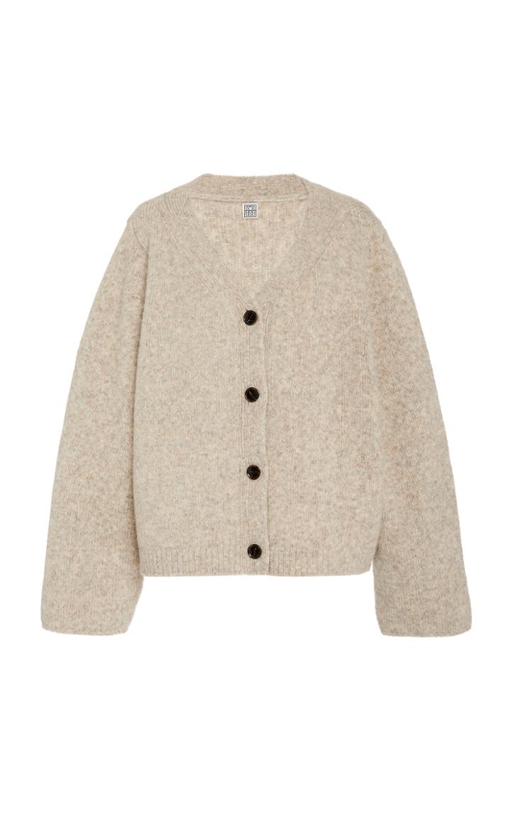 Toteme Treviso Knitted Wool-blend Cardigan