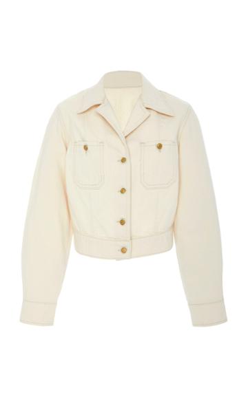 B Sides Clair Cropped Denim Jacket