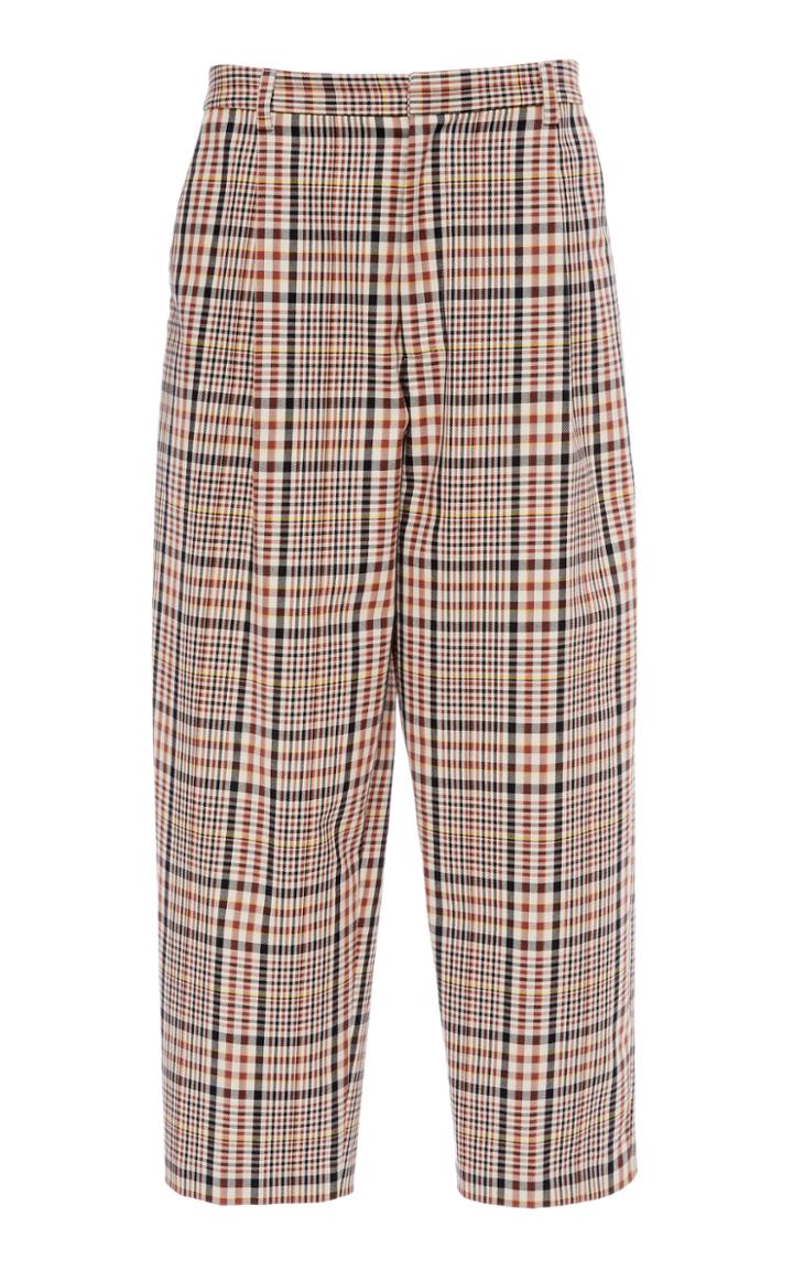 Deveaux Wyatt Cropped Cotton Pants