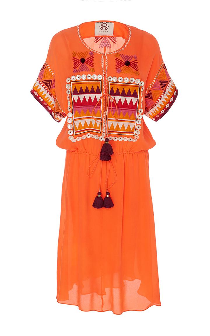 Figue Embroidered Lucianna Dress