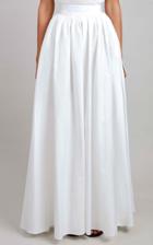 Moda Operandi Elie Saab Cotton Midi Skirt