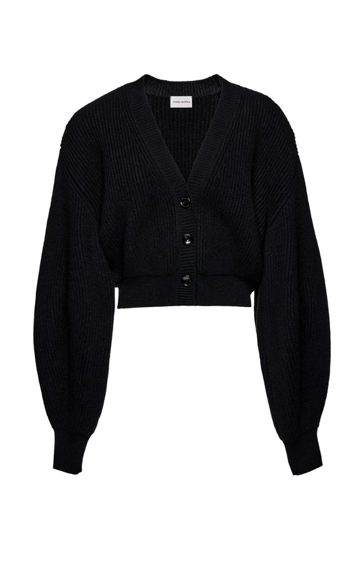 Moda Operandi Magda Butrym Balloon-sleeve Knit Sweater