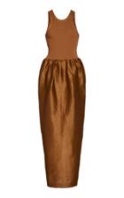 Toteme Nonza Linen-blend Maxi Dress