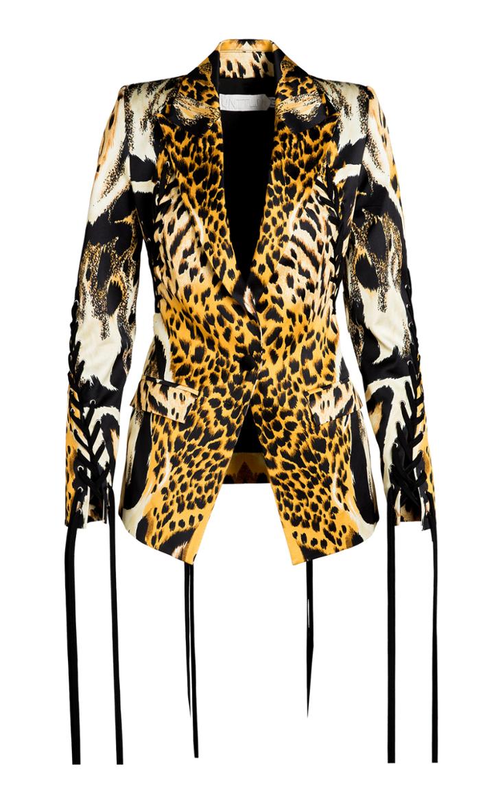 Moda Operandi Unttld Armetis Cotton-blend Leopard Jacket