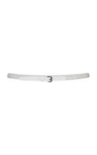 Off-white C/o Virgil Abloh Studded Leather Skinny Belt