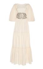 Moda Operandi Johanna Ortiz Window To Love Cutout Cotton-blend Maxi Dress Size: 0