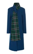 Rosie Assoulin Stuck On You Scarf Crepe Coat