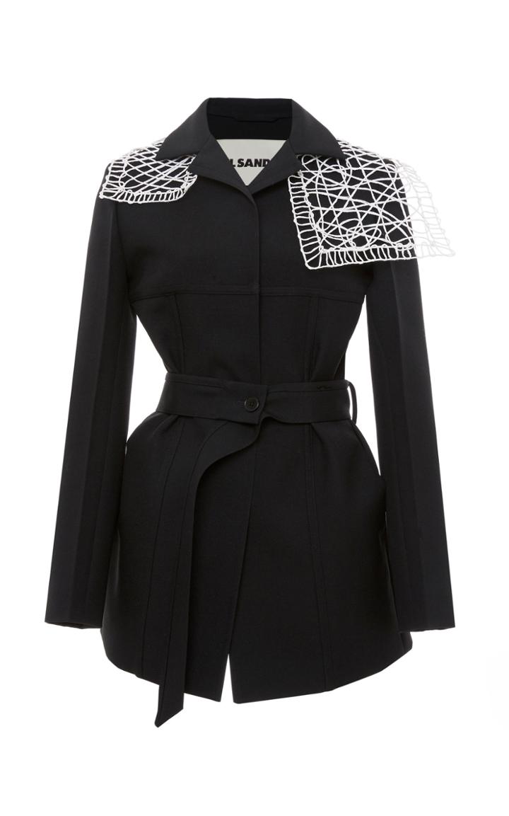 Moda Operandi Jil Sander Mcgrady Wool Jacket Size: 34
