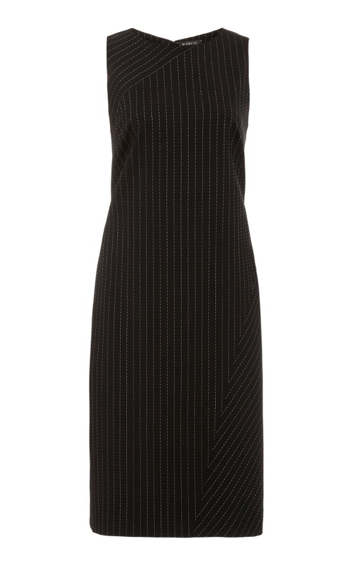 Mi Jong Lee Fitted Wool-blend Tank Dress