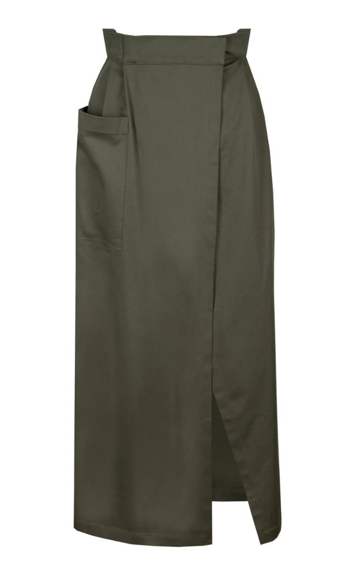 Moda Operandi Piece Of White Abelia Wrap Skirt