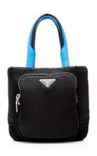 Prada Two-tone Shell Tote