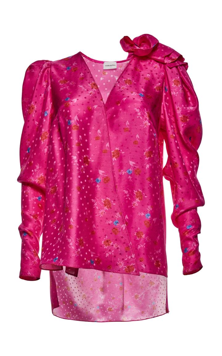 Magda Butrym Sapporo V-neck Printed Blouse