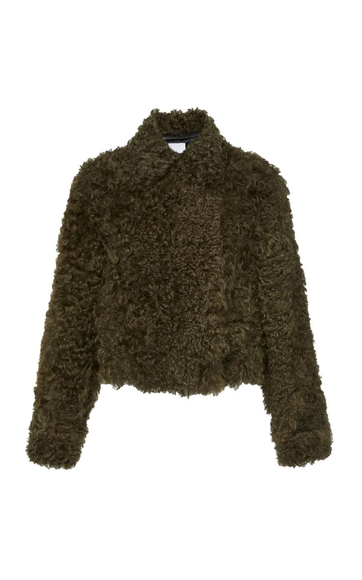 Rosetta Getty Pilot Shearling Jacket