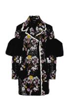 Moda Operandi Giambattista Valli Floral Embroidered Sequined Mini Dress Size: 40