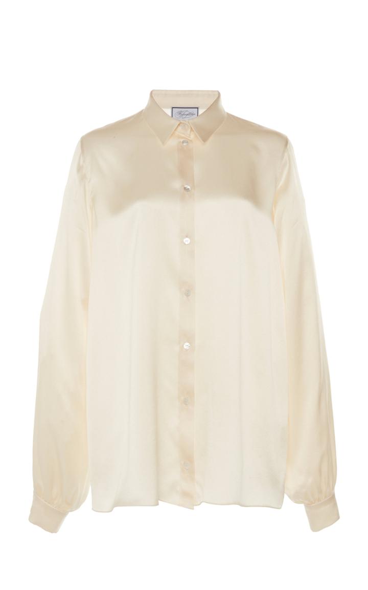 Moda Operandi Redemption Shirt With Slit On The Sleeves