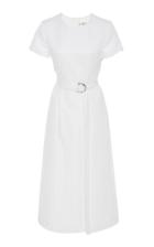 Lein Hadley's Linen And Cotton Midi Dress