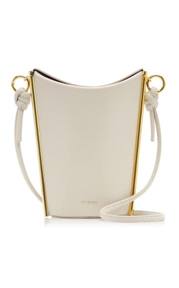 Yuzefi Pitta Leather Bucket Bag