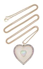Moda Operandi Noor Fares Anahata Gemstone Chain Pendant Necklace