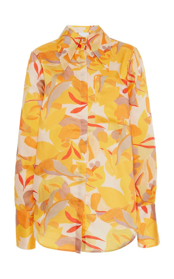 Moda Operandi Acler Haslam Golden Blouse Size: 4
