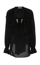 Tome Peasant Ruffle Top