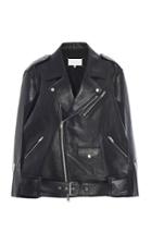 Moda Operandi Maison Margiela Oversized Leather Cape Jacket Size: 36