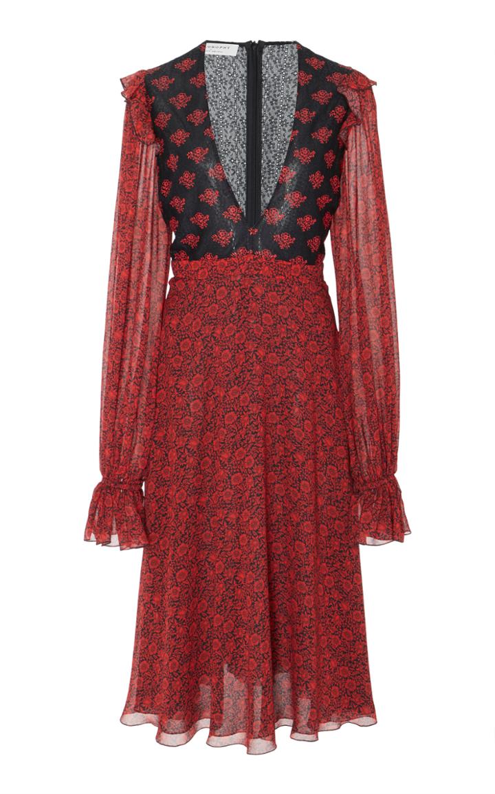 Philosophy Di Lorenzo Serafini Chiffon Dress