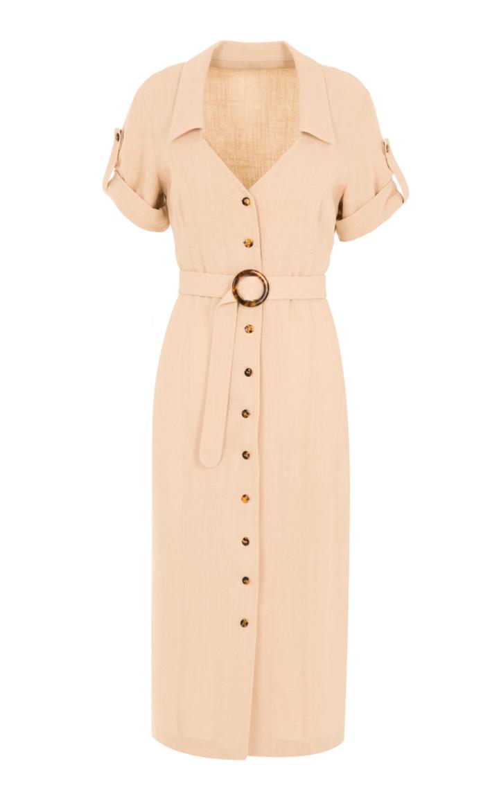 Usisi Daryl Linen Dress