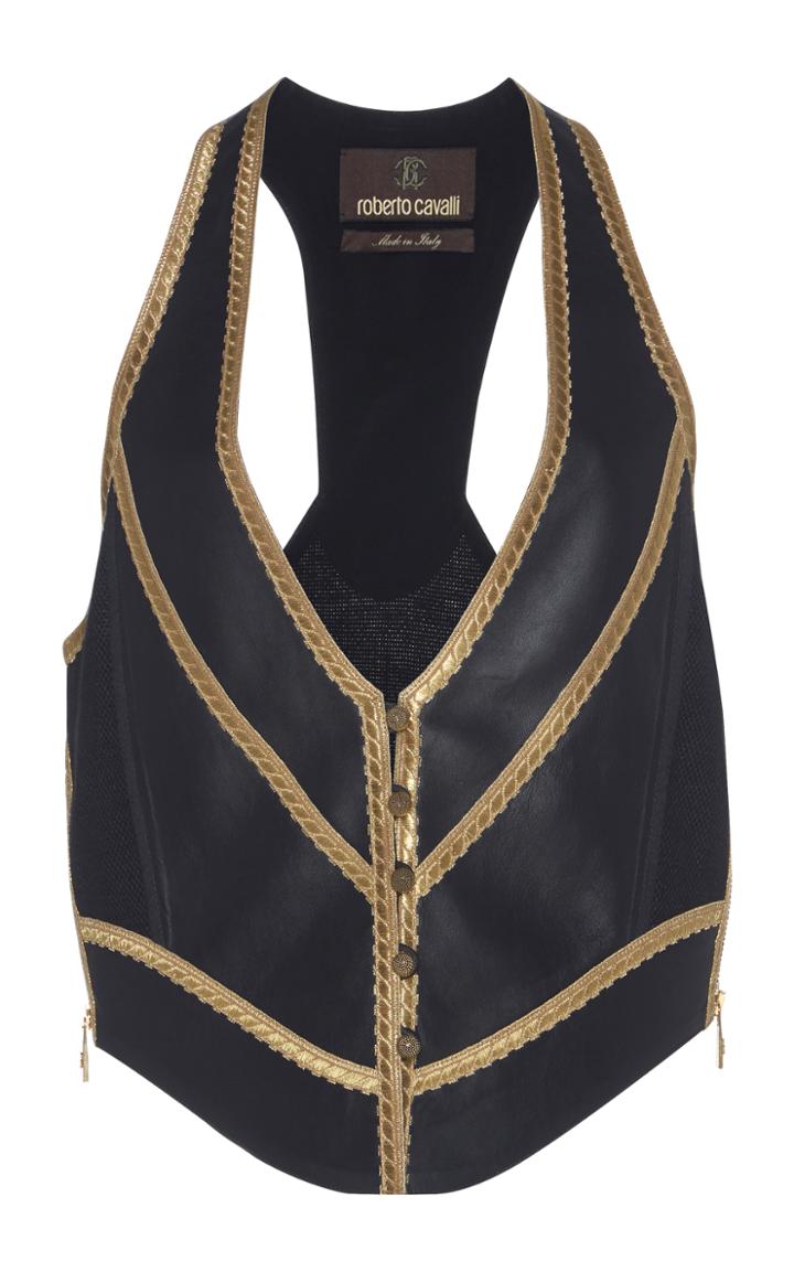 Roberto Cavalli Cropped Vest