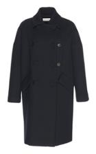 Dice Kayek Straight Navy Coat